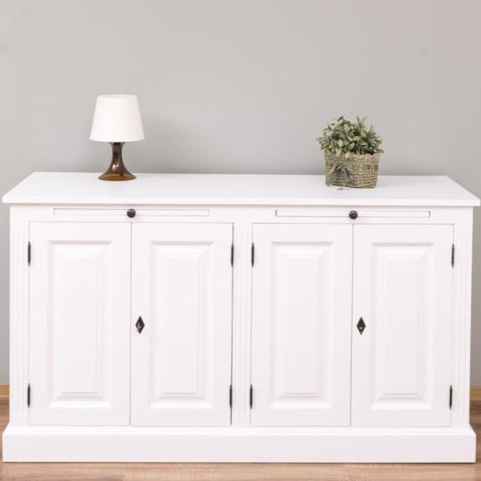 biely klasicky kredenc masivny vidiecky mediteransky komoda obyvacka kuchyna jedalen nabytok rustikalny sedliacky vidiecky nabytok lameridiana sedliacky nabytok svetly.jpg